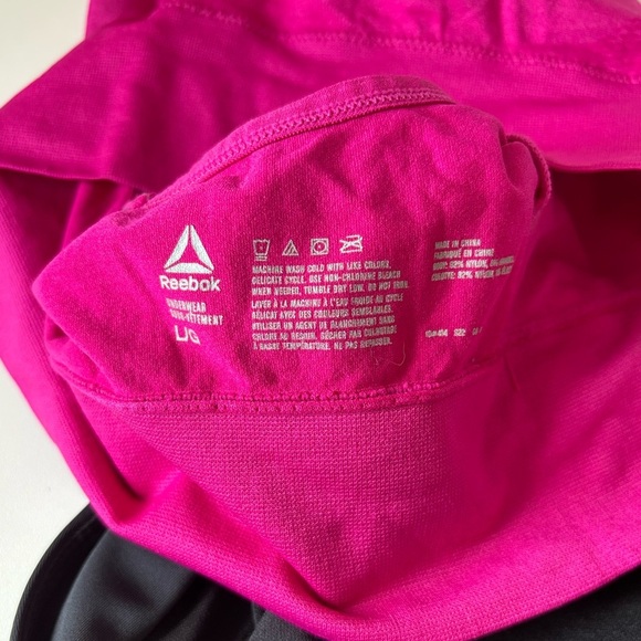 🎉4/30$🎉 Reebok Pink & Black Activewear Set – Size L ✨ - Picture 3 of 4